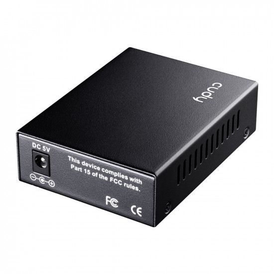 Cudy MC100GSB-40A network media converter 1000 Mbit/s Multi-mode, Single-mode Black