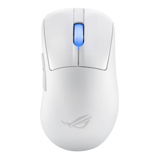 ASUS ROG Keris II Ace Wireless AimPoint White mouse Gaming Right-hand RF Wireless + Bluetooth + USB Type-A Optical 42000 DPI