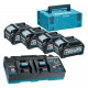 MAKITA POWER SUPPLY KIT 40V 4x4.0Ah XGT (BL4040x4+DC40RB) (UN3480)