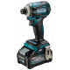 MAKITA. IMPACT SCREWDRIVER40V XGT TD001GM20 1 220Nm 2x4.0Ah