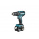 Makita DHP485RFJ drill 1900 RPM Keyless 1.8 kg Black, Blue