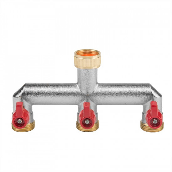 3-WAY GZ 3/4 BRASS MANIFOLD