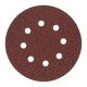 MILWAUKEE ABRASIVE DISC 125mm 8 HOLES P240 /50 pcs.