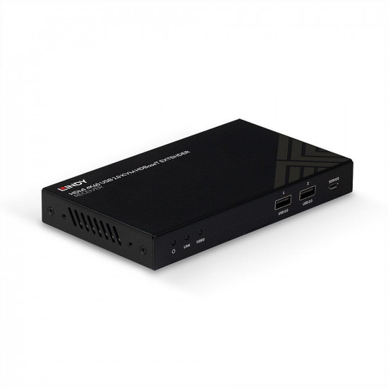 LINDY HDMI 4K60, IR, RS232 HDBT KVM Extender 150m