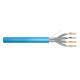 DIGITUS Cat.6A, U/FTP, Dca, AWG 23/1, LSOH, 50m, blue installation cable