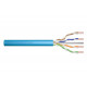 DIGITUS Cat.6A, U/UTP, B2ca, AWG 23/1, LSOH, 100m, blue installation cable