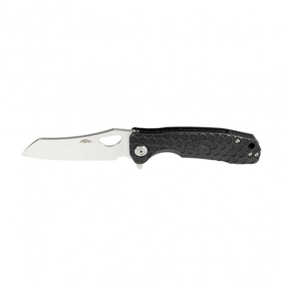 Honey Badger Wharncleaver Knife 14C28N Medium Black