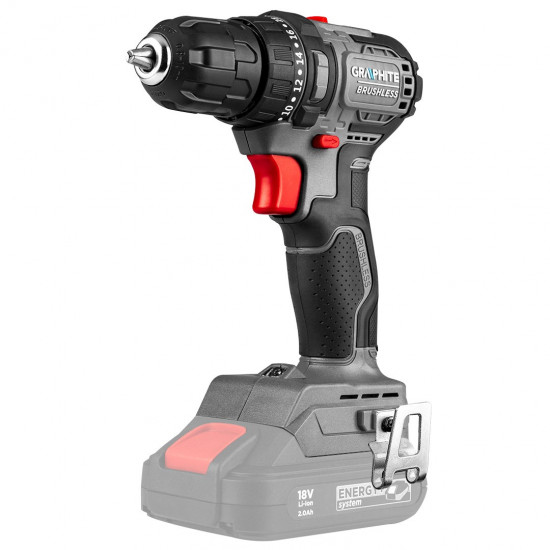 Brushless Drill Driver 18V, 10mm Chuck, Compact, Energy+, without Battery