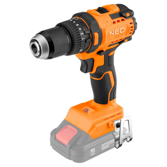 Brushless Impact Drill 18V, 13mm Chuck, Compact, Energy+, without Battery