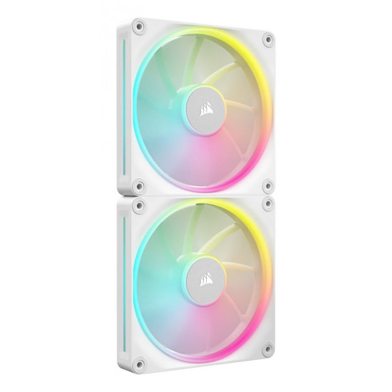 Corsair CO-9051032-WW computer cooling system Computer case Fan 14 cm White 2 pc(s)