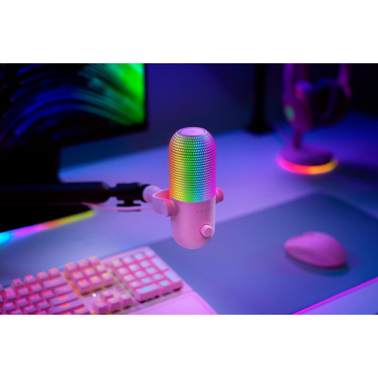 Razer Seiren V3 Chroma Pink PC microphone