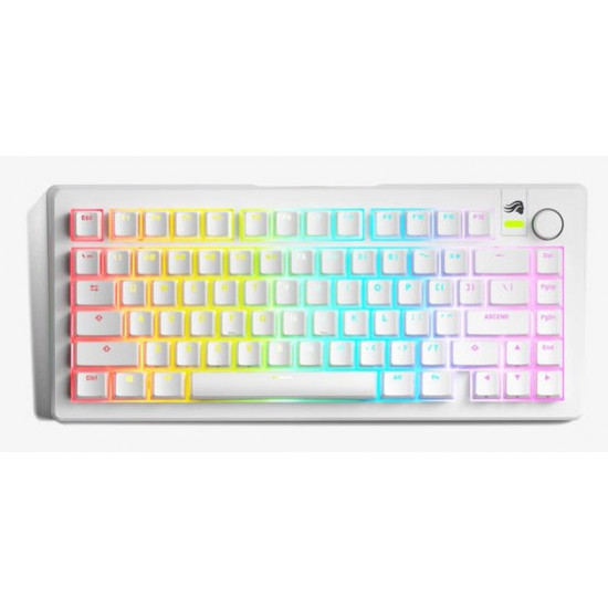 Glorious PC Gaming Race GMMK 3 Prebuilt keyboard USB QWERTY US English White