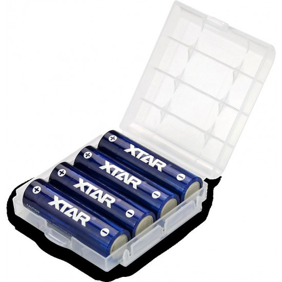 Rechargeable batteries R06 / AA 1,5V Xtar 2500mAh (box of 4 pcs) with protection