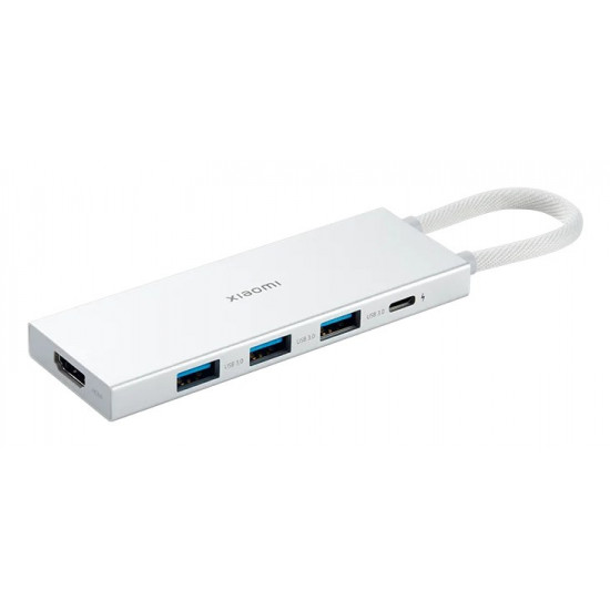 Xiaomi XMDS05YM interface hub USB 3.2 Gen 1 (3.1 Gen 1) Type-A + Type-C White