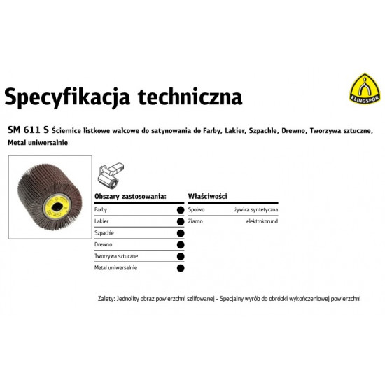 K. GRINDING WHEEL LEAF 100x100x19 gr.80