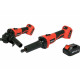 YT. GRINDERS 18V SET 2pcs. RIGHT + STRAIGHT 1x4.0Ah