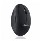 Perixx PERIMICE-719 Wireless Mouse Optical Vertical Vertical Clickless Black Silent