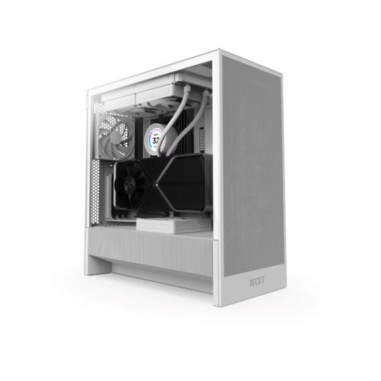 NZXT H5 Flow Midi Tower White