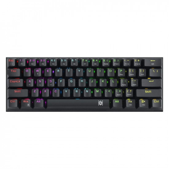 Defender CAIRON GK-081 MECHANICAL Backlit Gaming Outemu Wired Keyboard red