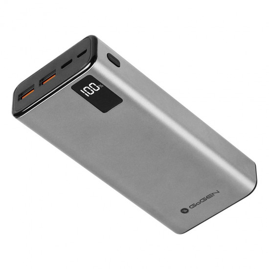 GoGen PB200008S 20000 mAh Power Bank Silver