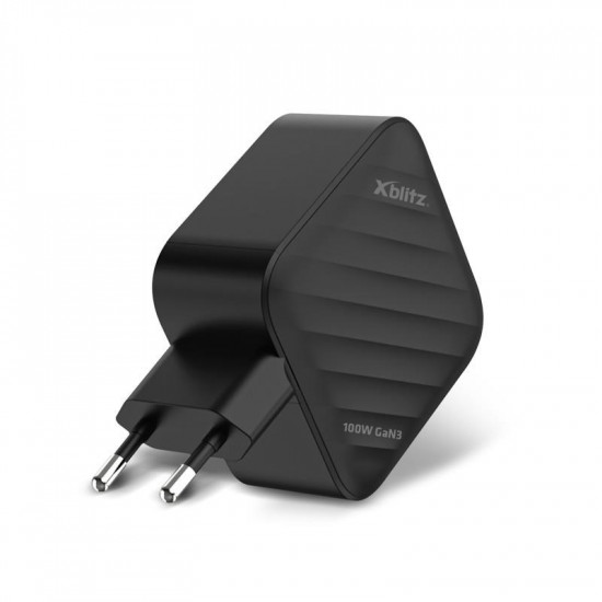 Xblitz XC3 GaN3 PD100W wall charger 3xUSB-C + USB-A