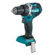 Makita DDF484Z drill Keyless 1.6 kg Black, Blue