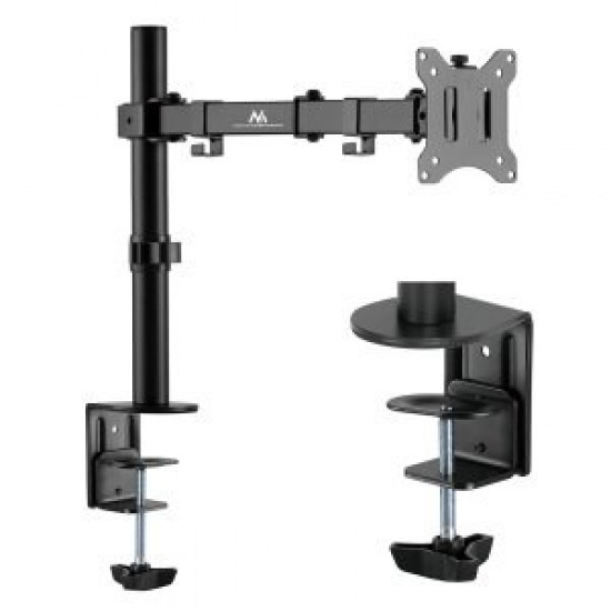 Maclean MC-883 monitor mount / stand 81.3 cm (32) Clamp Black