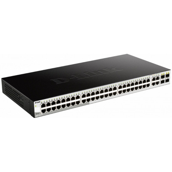 D-Link DGS-1210-48/E network switch Managed L2 Black