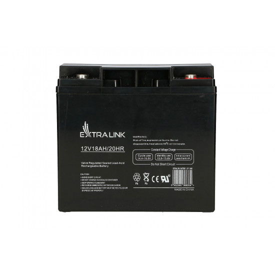 Extralink Accumulator AGM 12V 18Ah maintenance free