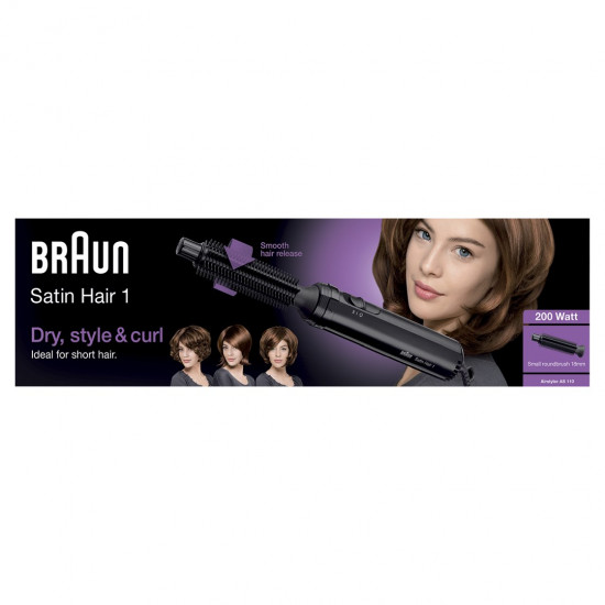 Braun Satin Hair 1 AS 110 Hot air brush Lilac 200 W 2 m