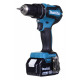 Makita DHP485RTJ drill 28500 RPM Keyless 1.5 kg Black, Blue