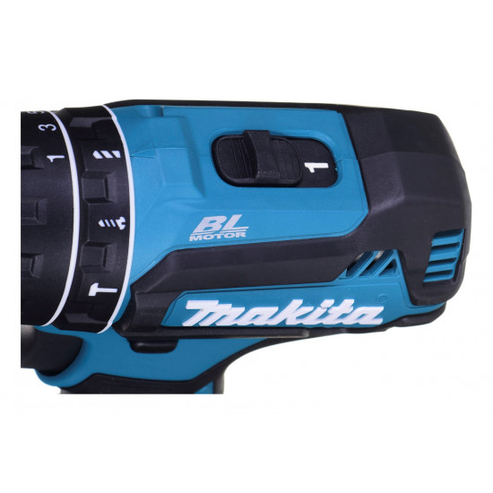 Makita DHP485RTJ drill 28500 RPM Keyless 1.5 kg Black, Blue