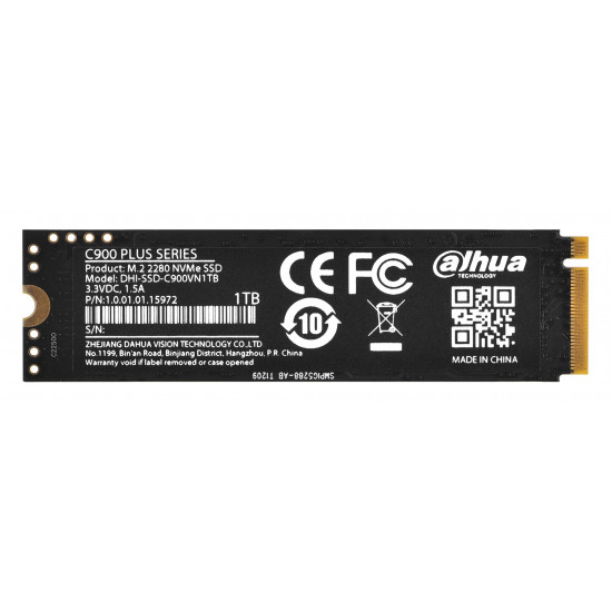 Dahua Technology DHI-SSD-C900VN1TB internal solid state drive M.2 1000 GB PCI Express 3.0 3D TLC NVMe