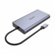 UNITEK uHUB S7 USB 3.2 Gen 1 (3.1 Gen 1) Type-C Grey