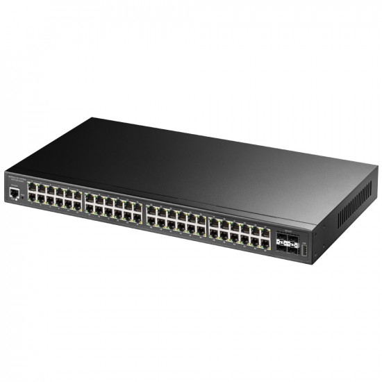 Cudy GS2048PS4 Managed L2 Gigabit Ethernet (10/100/1000) Power over Ethernet (PoE) Black