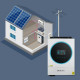 Qoltec 53873 Hybrid Solar Inverter Off-Grid 6kVA | 6kW | 120A | MPPT | LCD | Wi-Fi | BMS | Sinus