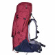 Deuter Aircontact X 60+15 REDWOOD-INK - trekking backpack - 60+15 L