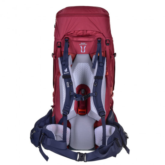 Deuter Aircontact X 60+15 REDWOOD-INK - trekking backpack - 60+15 L