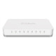 D-Link GO-SW-8G/E network switch Unmanaged Gigabit Ethernet (10/100/1000) White