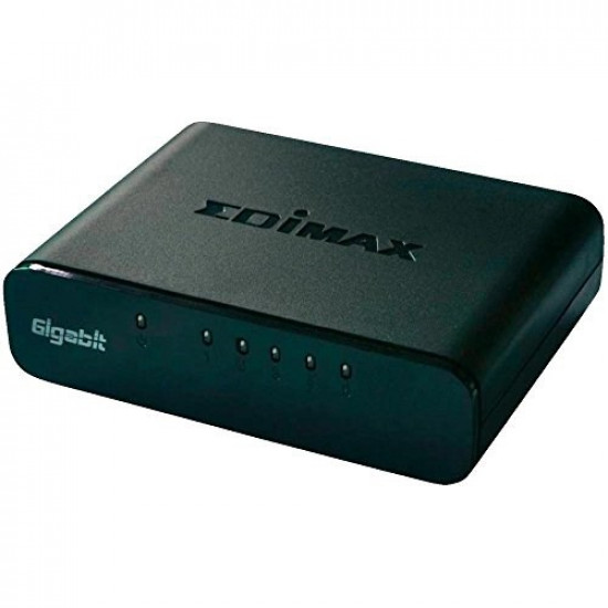 Edimax ES-5500G V3 network switch Unmanaged L2 Gigabit Ethernet (10/100/1000) Black