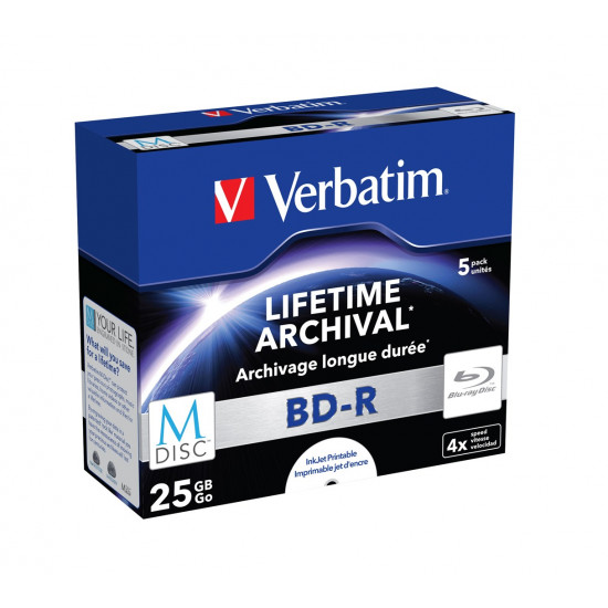 Verbatim M-Disc 4x BD-R 25 GB 5 pc(s)