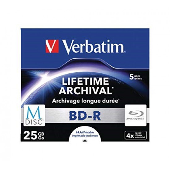 Verbatim M-Disc 4x BD-R 25 GB 5 pc(s)