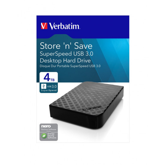 Verbatim Store 'n' Save 4TB USB 3.0