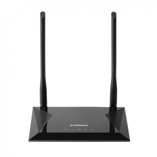 Edimax N300 wireless router Fast Ethernet Single-band (2.4 GHz) Black