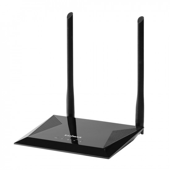 Edimax N300 wireless router Fast Ethernet Single-band (2.4 GHz) Black