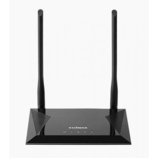 Edimax N300 wireless router Fast Ethernet Single-band (2.4 GHz) Black