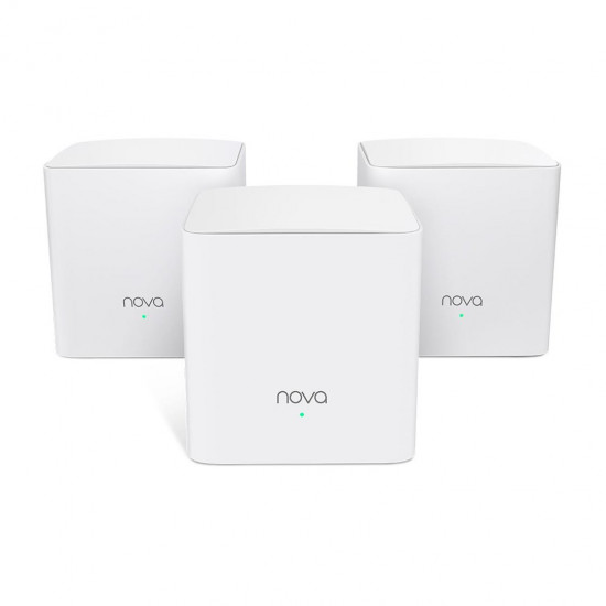 Tenda NOVA MW5G(3-PACK) mesh wi-fi system Dual-band (2.4 GHz / 5 GHz) Wi-Fi 5 (802.11ac) White 2 Internal