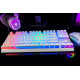 Modecom Volcano Lanparty Pudding Edition RGB (Outemu Brown) Mechanical Keyboard, White