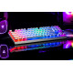 Modecom Volcano Lanparty Pudding Edition RGB (Outemu Brown) Mechanical Keyboard, White