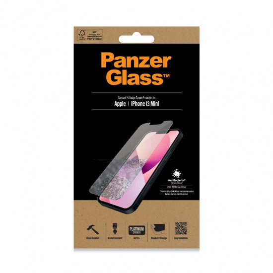 PanzerGlass ® Screen Protector iPhone 13 Mini | Standard Fit